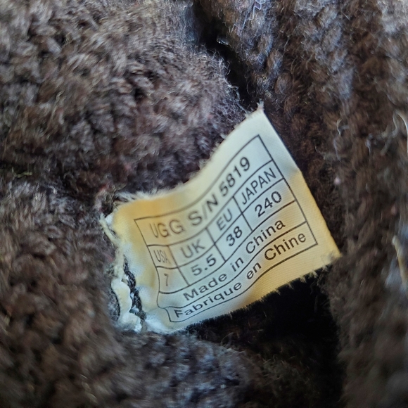 UGG Cardy Classic button knit tall boots women's - Picture 16 of 16